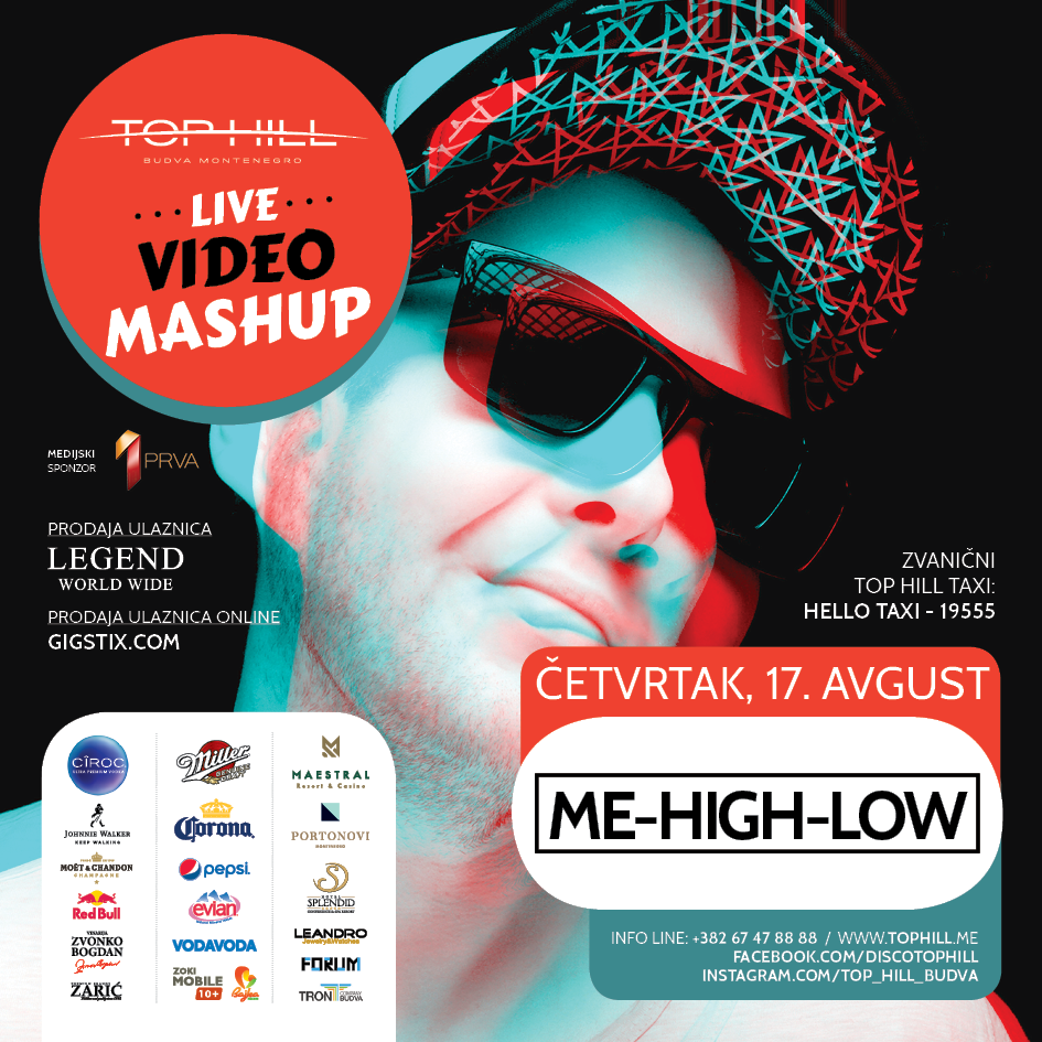 LIVE VIDEO MASHUP / ME-HIGH-LOW