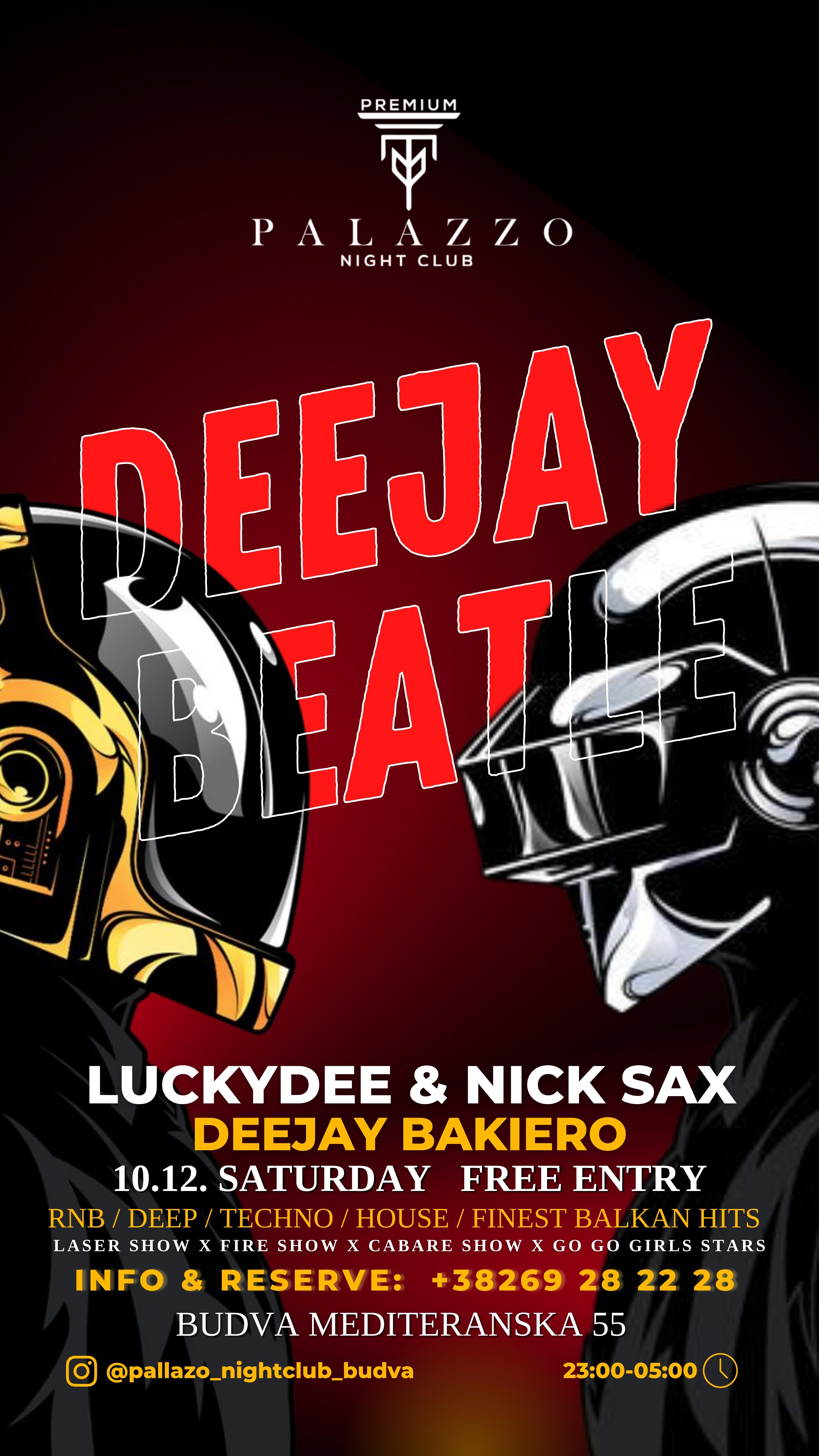 LuckyDee & Nick Sax X DJ Bakiero